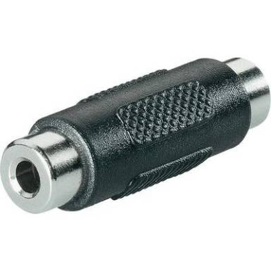 Jack Audio Adapter [1x Jack alj 3.5 mm - 1x Jack alj 3.5 mm] fekete BKL Electronic 1102046