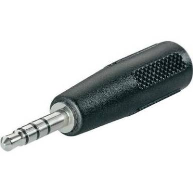 Jack Audio Adapter [1x Jackdug&oacute; 3.5 mm - 1x Jackalj 3.5 mm] fekete BKL Electronic