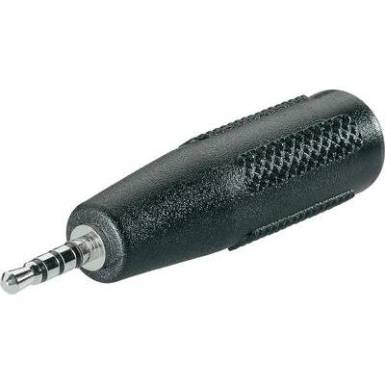 Jack Audio Adapter [1x Jackdug&oacute; 2.5 mm - 1x Jackalj 3.5 mm] fekete BKL Electronic