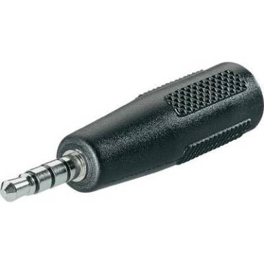 Jack Audio Adapter [1x Jackdug&oacute; 3.5 mm - 1x Jackalj 2.5 mm] fekete BKL Electronic