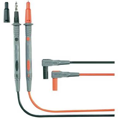 Multim&eacute;ter m&eacute;rők&aacute;bel, m&eacute;rőzsin&oacute;r k&eacute;szlet 10A/1000V-ig szigetelet 1.20m Voltcraft MS-4P