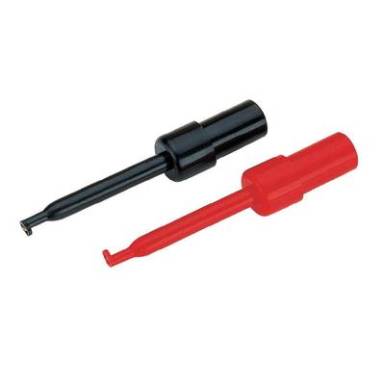 Kamp&oacute;s m&eacute;rőcsipesz k&eacute;szlet, 2mm-es ban&aacute;ndug&oacute; aljzattal fekete, piros Voltcraft R8-16E (R+B)