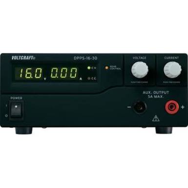 Programozható labortápegység 1 - 16 V/DC 0 - 30 A 480 W, VOLTCRAFT DPPS-16-30 Programozható labortápegység 1 - 16 V/DC 0 - 30 A 480 W, VOLTCRAFT DPPS-16-30