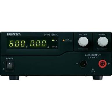 Programozható labortápegység 1 - 60 V/DC 0 - 10 A 600 W, VOLTCRAFT DPPS-60-10 Programozható labortápegység 1 - 60 V/DC 0 - 10 A 600 W, VOLTCRAFT DPPS-60-10
