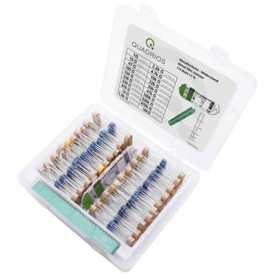 F&eacute;mr&eacute;teg ellen&aacute;ll&aacute;s 2.55 k&Omega; Axi&aacute;lis kivezet&eacute;ssel 0207 0.25 W Royalohm MF0W4FF2551A10 1 db