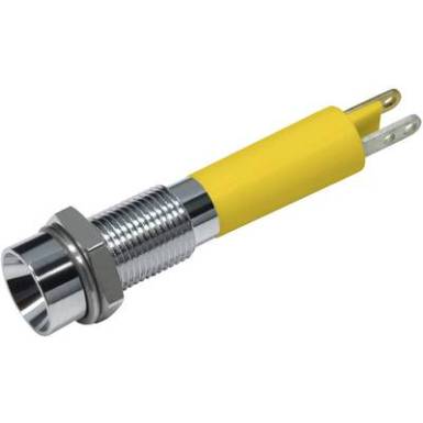 LED-es jelzőlámpa Sárga 24 V/DC 15 mA CML 19030352 LED-es jelzőlámpa Sárga 24 V/DC 15 mA CML 19030352