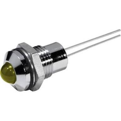LED-es jelzőlámpa Sárga 12 V/DC 56 mA CML 19060002 LED-es jelzőlámpa Sárga 12 V/DC 56 mA CML 19060002