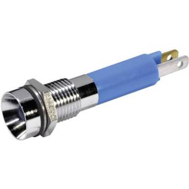 LED-es jelzőlámpa Kék 12 V/DC 20 mA CML 19050257 LED-es jelzőlámpa Kék 12 V/DC 20 mA CML 19050257
