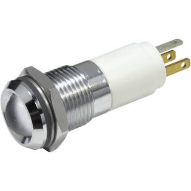 LED-es jelzőlámpa, színes Piros, Zöld, Sárga 12 V/DC 20 mA,20 mA,40 mA CML 19240254 LED-es jelzőlámpa, színes Piros, Zöld, Sárga 12 V/DC 20 mA,20 mA,40 mA CML 19240254