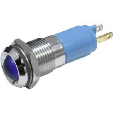 LED-es jelzőlámpa Kék 230 V/AC 3 mA CML 19350237 LED-es jelzőlámpa Kék 230 V/AC 3 mA CML 19350237