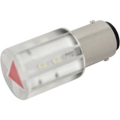 LED lámpa BA15d Piros 24 V/DC, 24 V/AC 1300 mcd CML LED lámpa BA15d Piros 24 V/DC, 24 V/AC 1300 mcd CML