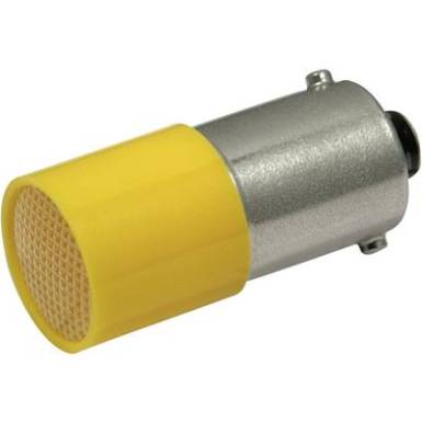 LED lámpa BA9s Sárga 110 V/DC, 110 V/AC 0.4 lm CML 18824122 LED lámpa BA9s Sárga 110 V/DC, 110 V/AC 0.4 lm CML 18824122