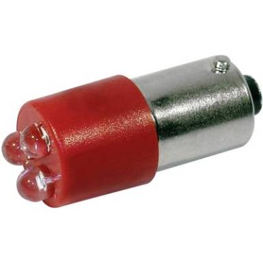 LED lámpa BA9s Piros 24 V/DC, 24 V/AC 400 mcd CML 18620350 LED lámpa BA9s Piros 24 V/DC, 24 V/AC 400 mcd CML 18620350