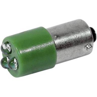 LED lámpa BA9s Zöld 230 V/AC 450 mcd CML 18626231 LED lámpa BA9s Zöld 230 V/AC 450 mcd CML 18626231