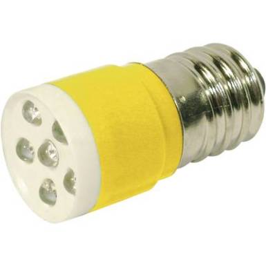 LED lámpa E14 Sárga 24 V/DC, 24 V/AC 1050 mcd CML 18646352C LED lámpa E14 Sárga 24 V/DC, 24 V/AC 1050 mcd CML 18646352C