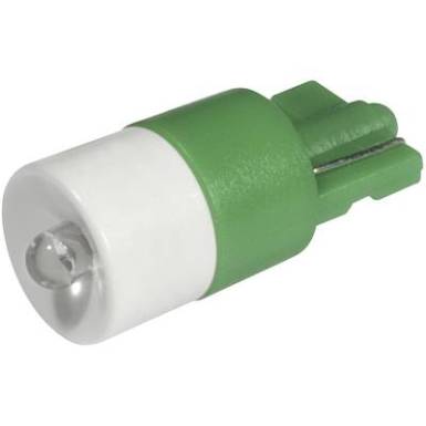 LED lámpa W2.1x9.5d Zöld 12 V/DC, 12 V/AC 2100 mcd CML LED lámpa W2.1x9.5d Zöld 12 V/DC, 12 V/AC 2100 mcd CML