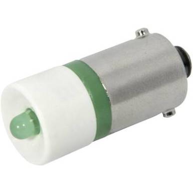 LED lámpa BA9s Zöld 230 V/AC 450 mcd CML LED lámpa BA9s Zöld 230 V/AC 450 mcd CML