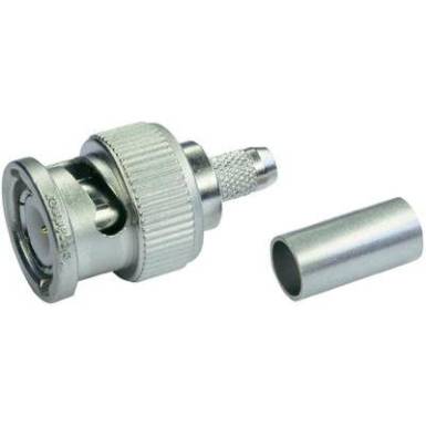 BNC csatlakozó Dugó, egyenes 50 Ω Telegärtner J01000A0049 1 db BNC csatlakozó Dugó, egyenes 50 Ω Telegärtner J01000A0049 1 db