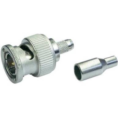 BNC csatlakoz&oacute; Dug&oacute;, egyenes 50 &Omega; Teleg&auml;rtner J01000A0040 1 db