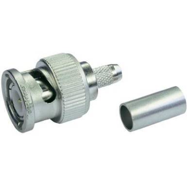 BNC csatlakoz&oacute; Dug&oacute;, egyenes 50 &Omega; Teleg&auml;rtner J01000A1255Y 1 db