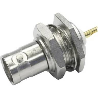 BNC csatlakoz&oacute; Alj, be&eacute;p&iacute;thető, f&uuml;ggőleges 50 &Omega; Teleg&auml;rtner J01001A1225 1 db