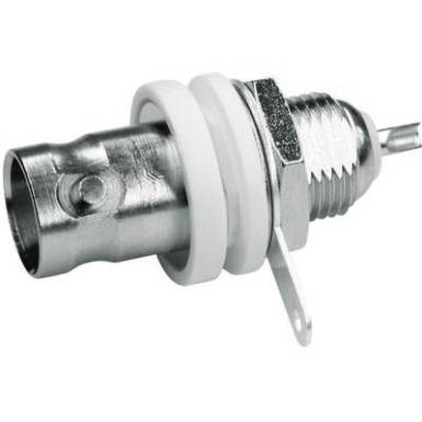 BNC csatlakoz&oacute; Alj, be&eacute;p&iacute;thető, f&uuml;ggőleges 50 &Omega; Teleg&auml;rtner J01001B1222 1 db