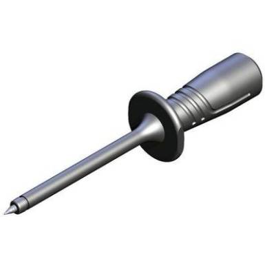 Mérőtüske, mérőtű 1000V-ig szigetelt, 4mm-es banándugós aljzattal fekete SKS Hirschmann PRUEF 2600 Mérőtüske, mérőtű 1000V-ig szigetelt, 4mm-es banándugós aljzattal fekete SKS Hirschmann PRUEF 2600