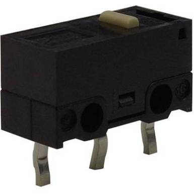 Mikrokapcsoló 125 V/AC 3 A 1 x BE/(BE) Zippy DF-03S-0F-Z Nyomó 1 db Mikrokapcsoló 125 V/AC 3 A 1 x BE/(BE) Zippy DF-03S-0F-Z Nyomó 1 db
