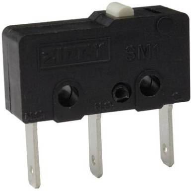 Mikrokapcsoló 250 V/AC 6 A 1 x BE/(BE) Zippy SM1-N6S-00B0-Z Nyomó 1 db Mikrokapcsoló 250 V/AC 6 A 1 x BE/(BE) Zippy SM1-N6S-00B0-Z Nyomó 1 db