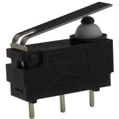 Mikrokapcsoló 12 V/DC 3 A 1 x BE/(BE) Zippy DW-N3S-01P0D-Z Nyomó 1 db Mikrokapcsoló 12 V/DC 3 A 1 x BE/(BE) Zippy DW-N3S-01P0D-Z Nyomó 1 db
