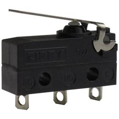 Mikrokapcsoló 250 V/AC 6 A Zippy SW-05S-01A0-Z IP67 Nyomó 1 db Mikrokapcsoló 250 V/AC 6 A Zippy SW-05S-01A0-Z IP67 Nyomó 1 db