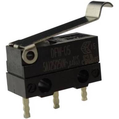Mikrokapcsoló 250 V/AC 5 A 1 x BE/(BE) Zippy DFW-05S-B02P0E-Z IP67 Nyomó 1 db Mikrokapcsoló 250 V/AC 5 A 1 x BE/(BE) Zippy DFW-05S-B02P0E-Z IP67 Nyomó 1 db