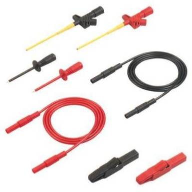 Mérőkábel, mérőzsinór készlet 4mm-es banándugós kábellel, mérőtűkkel, mérőcsipeszekkel 1m SKS Hirschmann PMS 2600 Mérőkábel, mérőzsinór készlet 4mm-es banándugós kábellel, mérőtűkkel, mérőcsipeszekkel 1m SKS Hirschmann PMS 2600