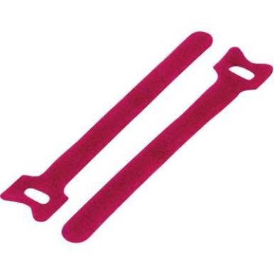 T&eacute;pőz&aacute;r k&aacute;belk&ouml;tegelő k&ouml;tegel&eacute;shez, bolyhos &eacute;s horgos f&eacute;l (H x Sz) 240 mm x 16 mm, piros KSS MGT-240RD 1 db