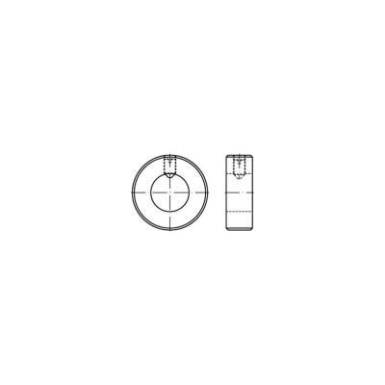 &Aacute;ll&iacute;t&oacute;gyűrűk M8 DIN 705 Ac&eacute;l 10 db TOOLCRAFT 112400
