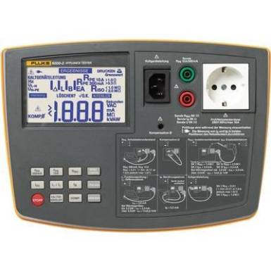 VDE vizsgáló készülék, Fluke 6200-2, EN61557-1: 1997 EN61557-2: 1997 EN61557‑4: 1997 EN61557-6: 1997 DIN VDE0404-2 VDE vizsgáló készülék, Fluke 6200-2, EN61557-1: 1997 EN61557-2: 1997 EN61557‑4: 1997 EN61557-6: 1997 DIN VDE0404-2