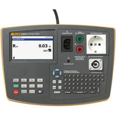 VDE vizsgáló készülék, Fluke 6500-2, EN61557-1: 1997 EN61557-2: 1997 EN61557-4: 1997 EN61557-6: 1997 DIN VDE0404-2 VDE vizsgáló készülék, Fluke 6500-2, EN61557-1: 1997 EN61557-2: 1997 EN61557-4: 1997 EN61557-6: 1997 DIN VDE0404-2