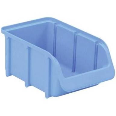 Üres tároló doboz, csavartartó doboz 165 mm x 100 mm x 75 mm kék színű Alutech Üres tároló doboz, csavartartó doboz 165 mm x 100 mm x 75 mm kék színű Alutech