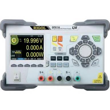 Labortápegység, szabályozható 0 - 40 V 0 - 10 A 200 W Kimenetek száma 1 x, Rigol DP811A Labortápegység, szabályozható 0 - 40 V 0 - 10 A 200 W Kimenetek száma 1 x, Rigol DP811A