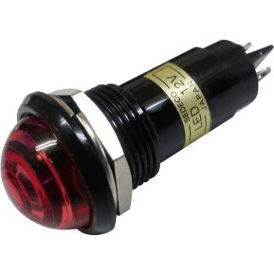 LED-es jelzőlámpa Piros 12 V/DC Sedeco BD-1601 LED-es jelzőlámpa Piros 12 V/DC Sedeco BD-1601