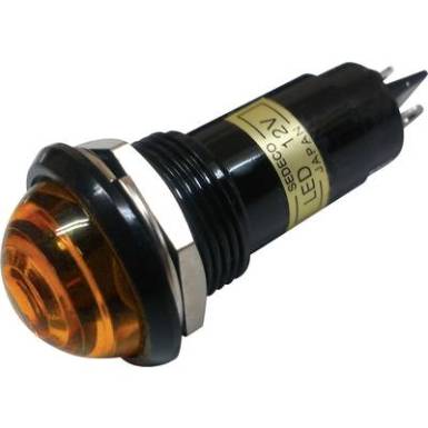 LED-es jelzőlámpa Narancs 12 V/DC Sedeco BD-1601 LED-es jelzőlámpa Narancs 12 V/DC Sedeco BD-1601