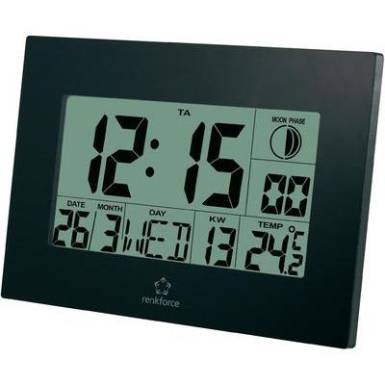 Rádiójel vezérelt falióra, renkforce E0311R Rádiójel vezérelt falióra, renkforce E0311R