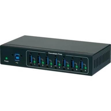 7 portos USB hub, Renkforce 7 portos USB hub, Renkforce