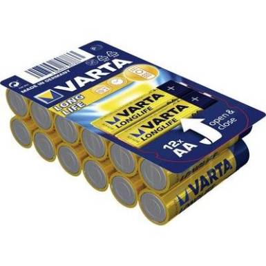 Ceruzaelem Alk&aacute;li mang&aacute;n Varta Longlife LR06 1.5 V 12 db