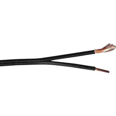 Hangszóró kábel 2 x 2.5 mm² Fekete Bedea 10480911 méteráru Hangszóró kábel 2 x 2.5 mm² Fekete Bedea 10480911 méteráru