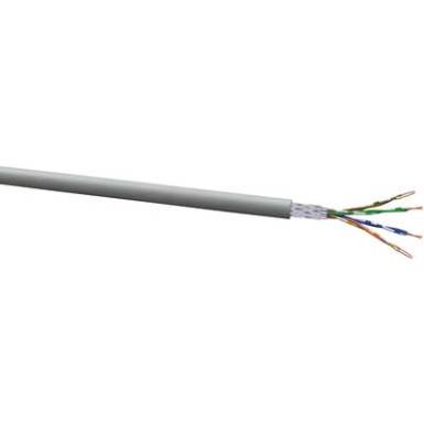 Hálózati kábel CAT 5e SF/UTP 8 x 0.13 mm² Szürke VOKA Kabelwerk 102580-00 méteráru Hálózati kábel CAT 5e SF/UTP 8 x 0.13 mm² Szürke VOKA Kabelwerk 102580-00 méteráru