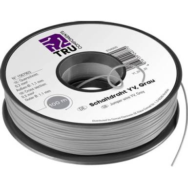 Kapcsolóvezeték Yv 1 x 0,2 mm² kék, Conrad 93030c230 100 m Kapcsolóvezeték Yv 1 x 0,2 mm² kék, Conrad 93030c230 100 m