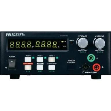 Programozható labortápegység, CPPS-160-42 0.02 - 42 V/DC 0.01 - 10 A Kimenetek száma 1 x Programozható labortápegység, CPPS-160-42 0.02 - 42 V/DC 0.01 - 10 A Kimenetek száma 1 x