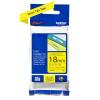 BROTHER TZE-641 laminált P-touch szalag (18mm) Black on Yellow - 8m