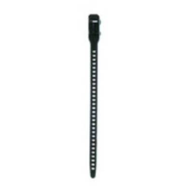 SOFTFIX&reg; k&aacute;belk&ouml;t&ouml;ző, nyithat&oacute; (H x Sz) 260 mm x 7 mm SRT2607 Sz&iacute;n: Fekete 1 db HellermannTyton